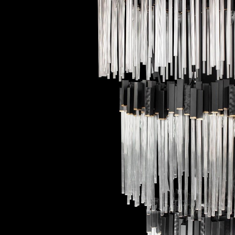 Varaluz Lighting - 309C30HG - Matrix - 30 Light 4-Tier Chandelier In Glam Style-95 Inches Tall and 40 Inches Wide