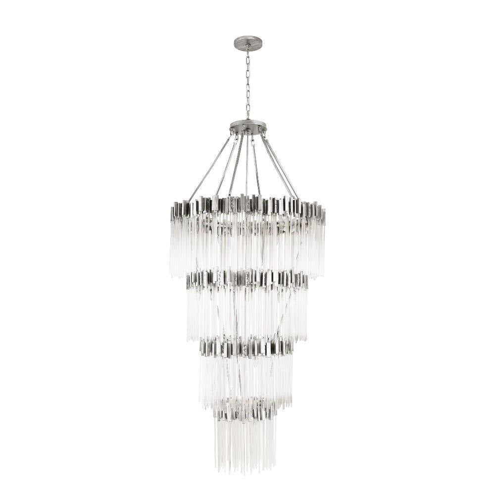 Varaluz Lighting - 309C30HG - Matrix - 30 Light 4-Tier Chandelier In Glam Style-95 Inches Tall and 40 Inches Wide