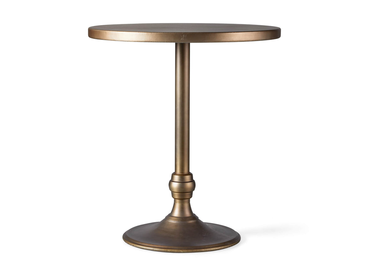 Recycled Metal Bar Table with Wade Base