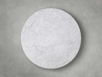 Saint Germain Round Stone Dining Table with Launette Base