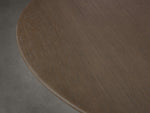 Saint Germain Round Wood Dining Table with Clement Base