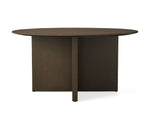 Saint Germain Round Wood Dining Table with Clement Base