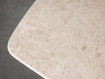 Saint Germain Stone Dining Table with Launette Base