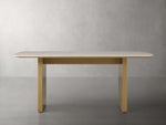 Saint Germain Stone Dining Table with Clement Base