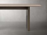 Saint Germain Stone Dining Table with Clement Base