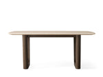 Saint Germain Stone Dining Table with Rennes Base