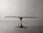 Saint Germain Stone Dining Table with Launette Base