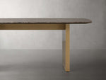 Saint Germain Stone Dining Table with Clement Base