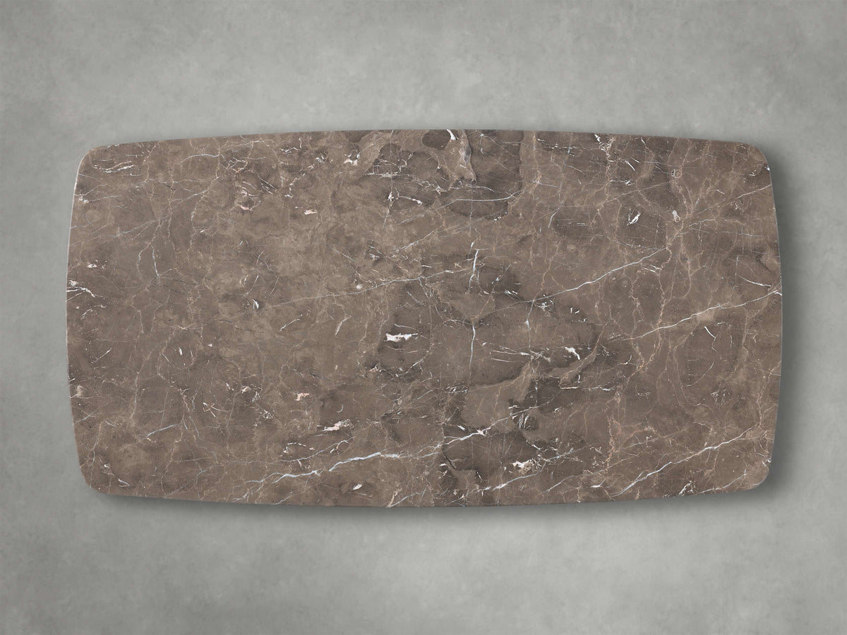 Saint Germain Stone Dining Table with Rennes Base