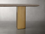 Saint Germain Stone Dining Table with Dauphine Base