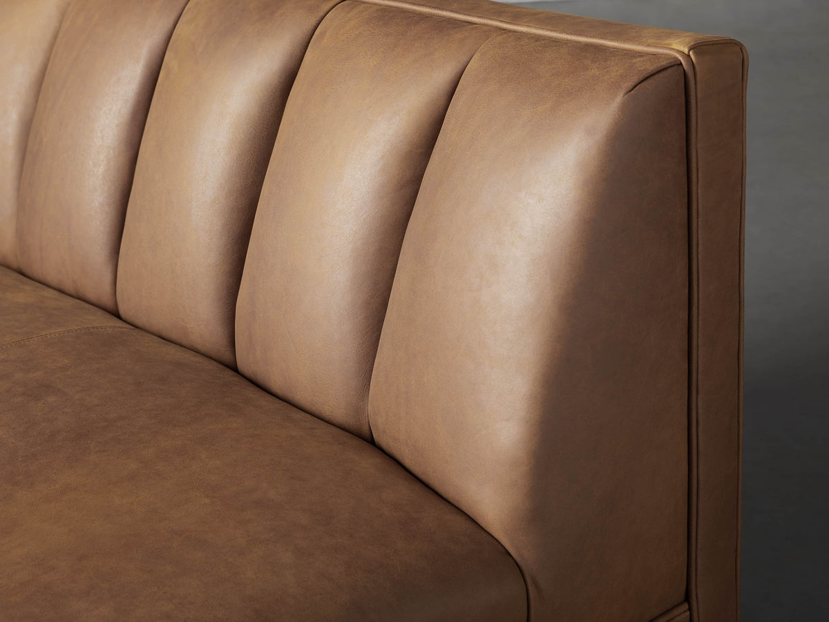 Gates Leather Bench