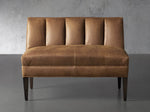 Gates Leather Bench