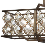 Elk Home - 31099/8 - Armand - 8 Light Billiard/Island in Traditional Style with Luxe/Glam and Victorian inspirations - 18 Inches tall and 47 inches wide