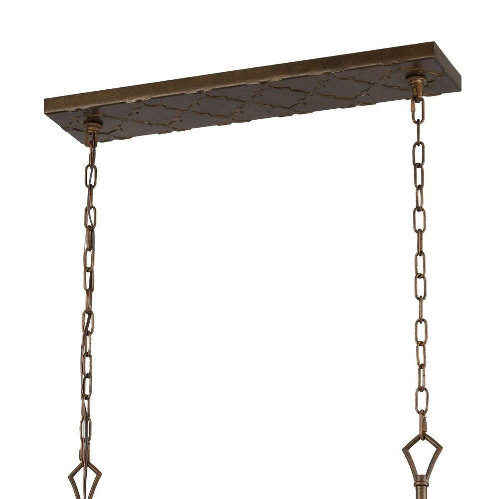 Elk Home - 31099/8 - Armand - 8 Light Billiard/Island in Traditional Style with Luxe/Glam and Victorian inspirations - 18 Inches tall and 47 inches wide