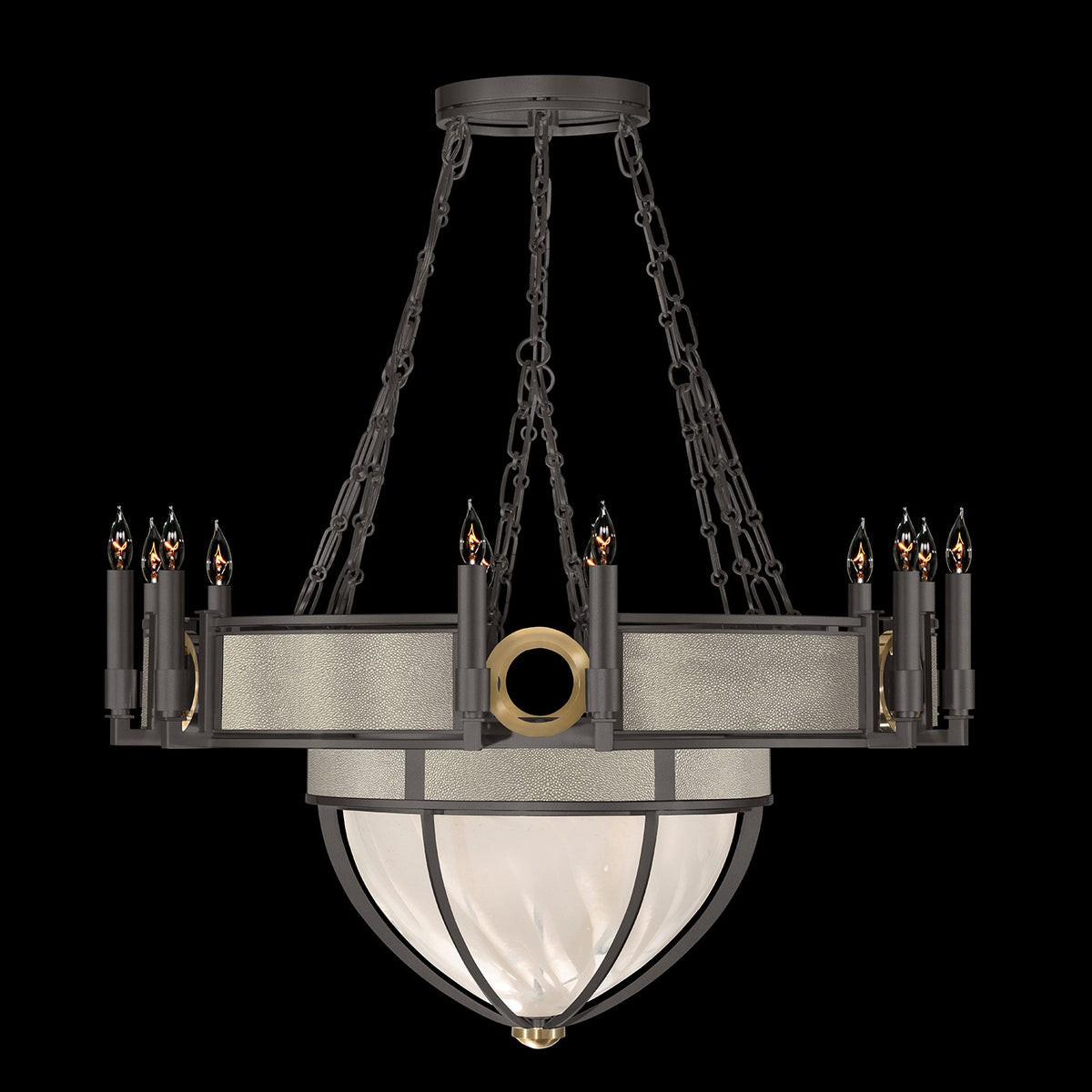 MIRAGE 35.75" W Round Chandelier