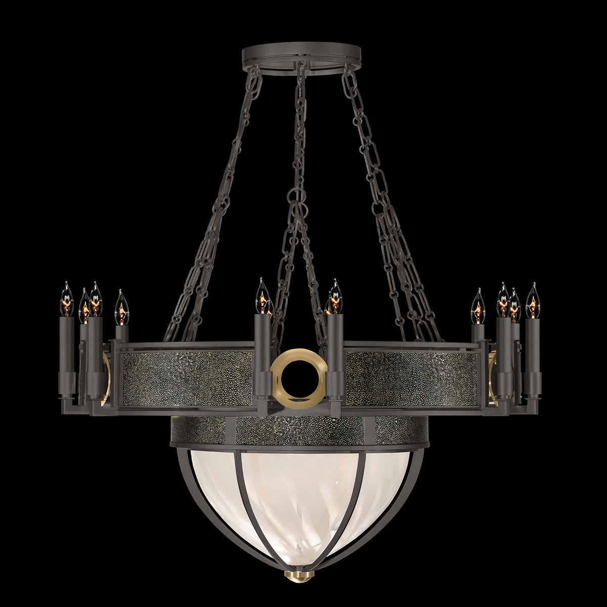 MIRAGE 35.75" W Round Chandelier