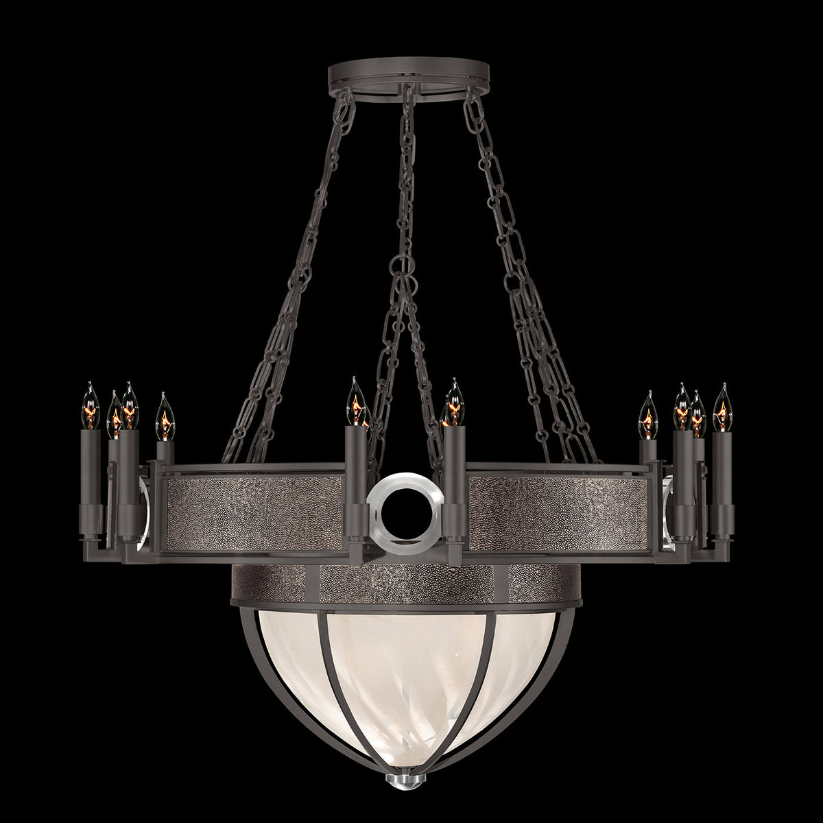 MIRAGE 35.75" W Round Chandelier