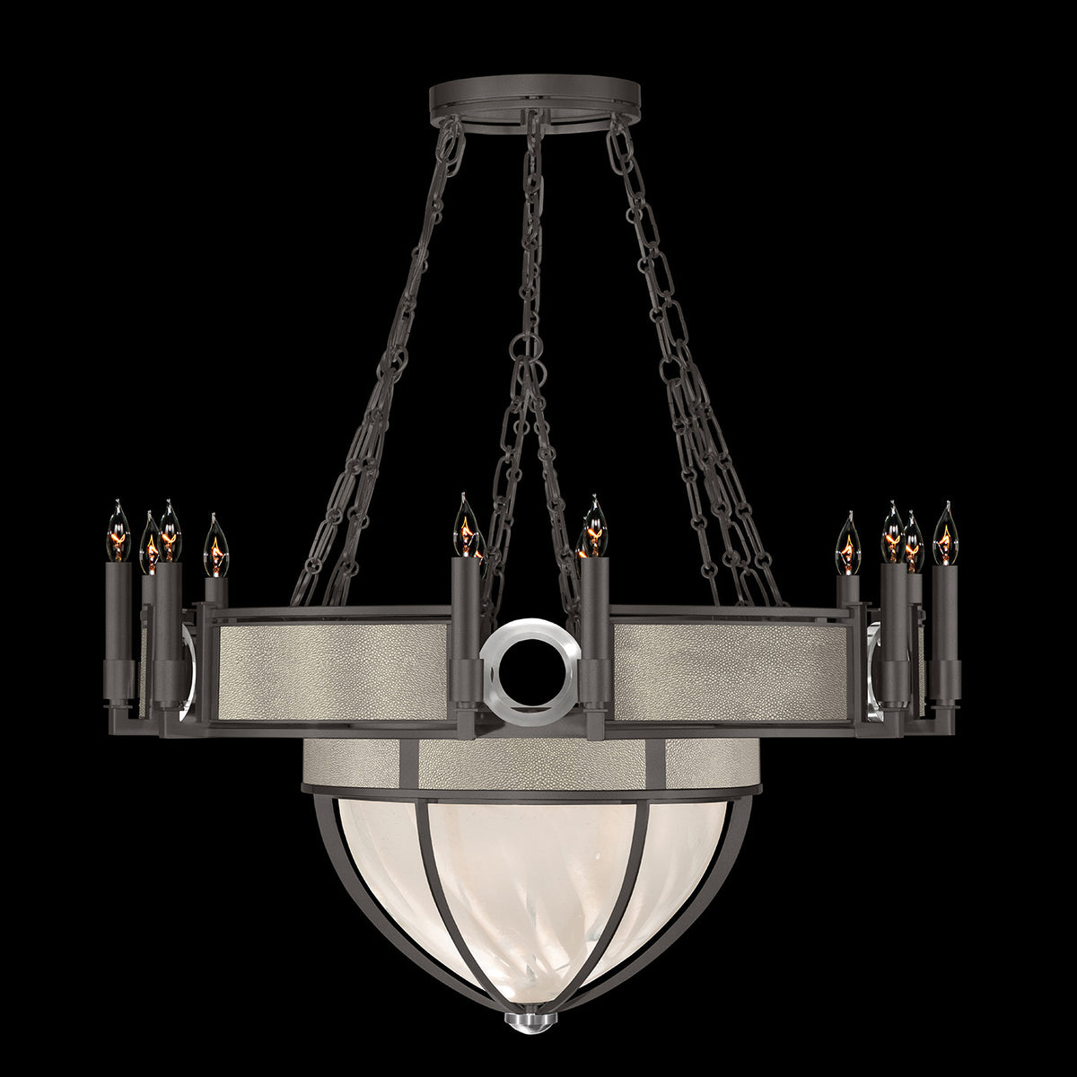 MIRAGE 35.75" W Round Chandelier