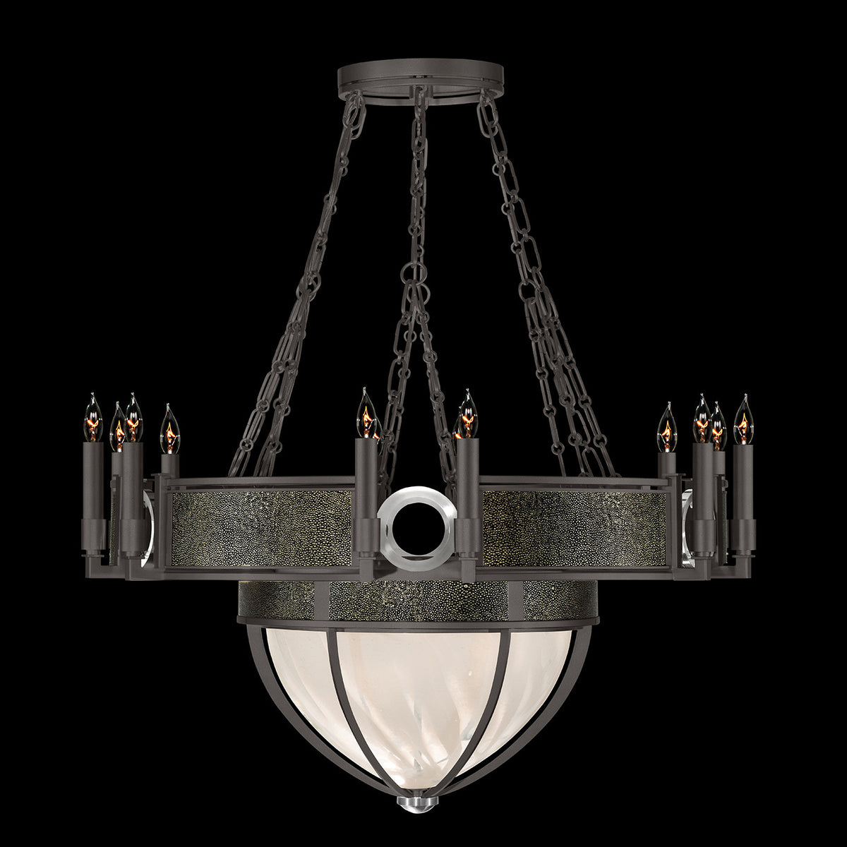 MIRAGE 35.75" W Round Chandelier
