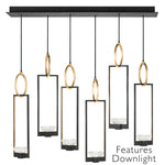 DELPHI 48" W Rectangular Pendant