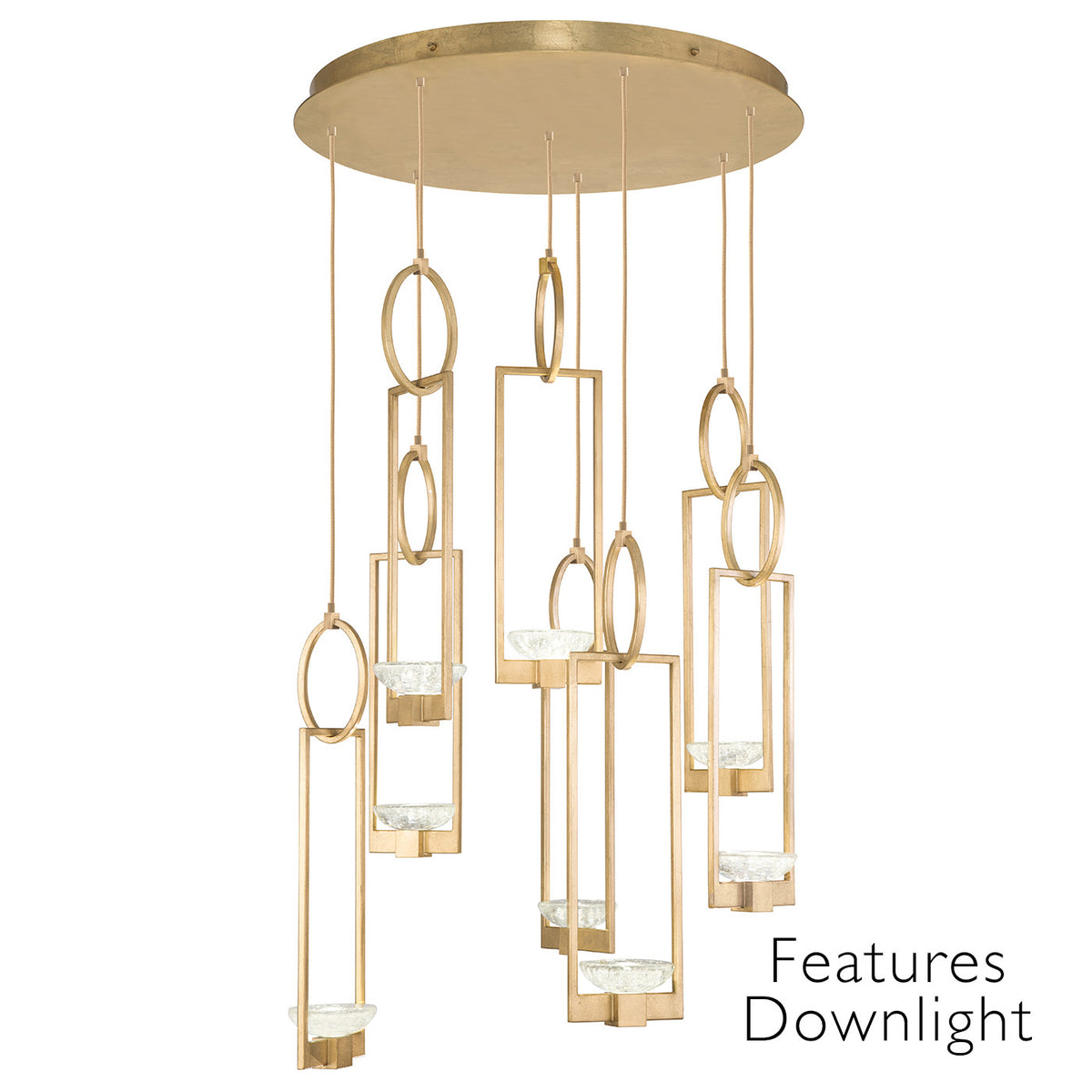 DELPHI 33.5" W Round Pendant