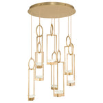 DELPHI 33.5" W Round Pendant