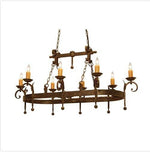 Eight-Light Chandelier