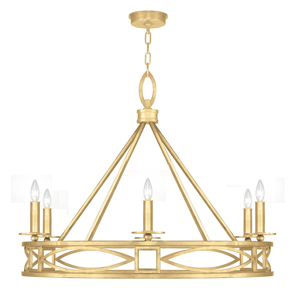 CIENFUEGOS 37.5" W Round Chandelier