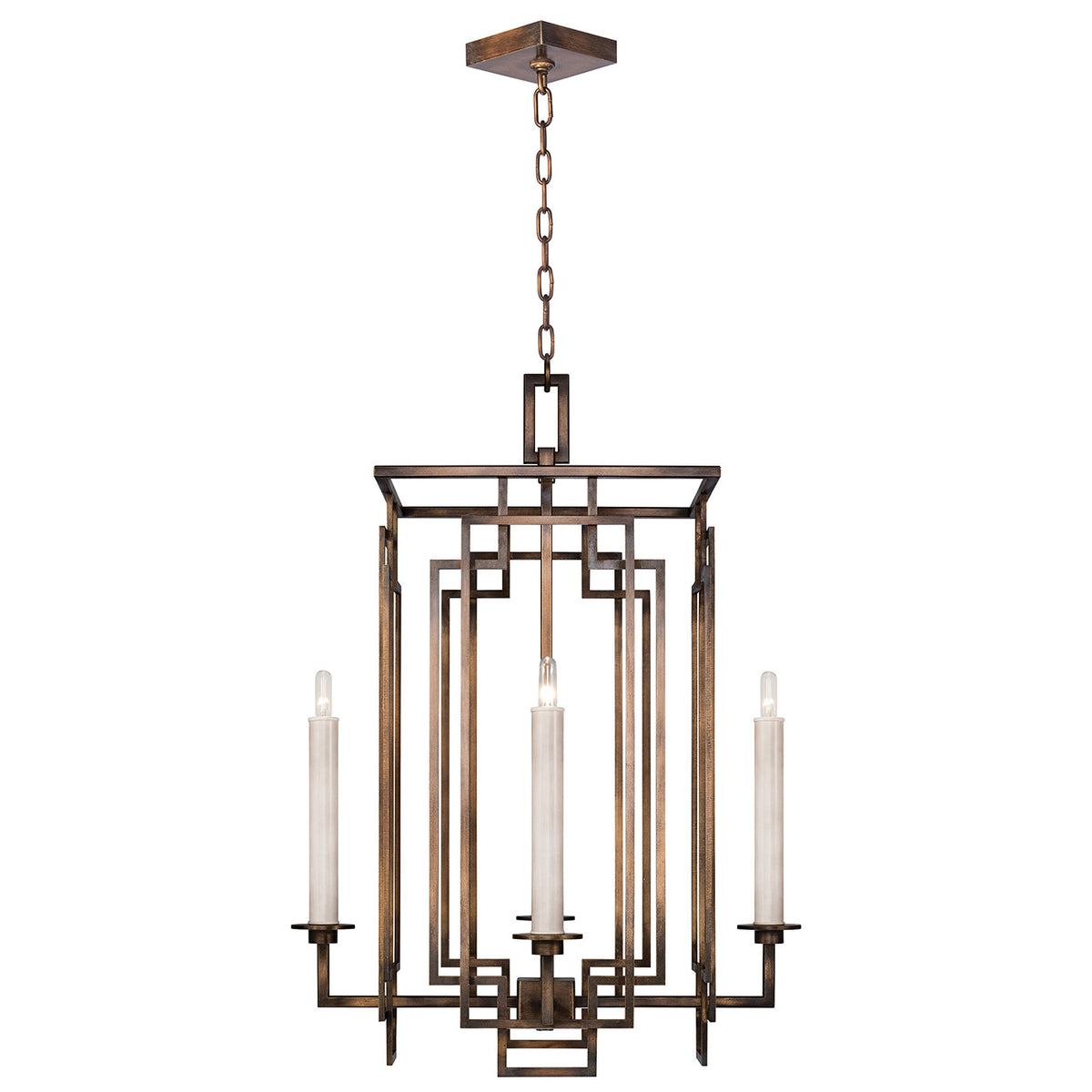 CIENFUEGOS 22"W Square Chandelier