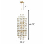 Varaluz Lighting - 329F14CG - Cubic - Fourteen Light Foyer