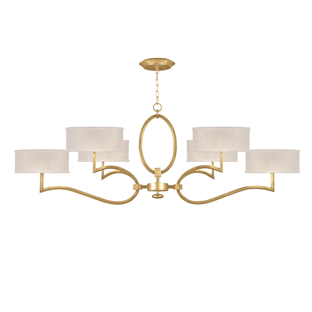 ALLEGRETTO 63"W Oblong Chandelier