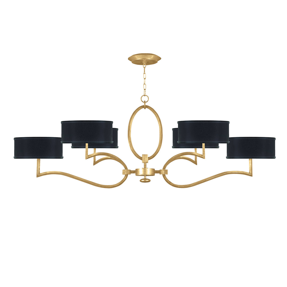ALLEGRETTO 63"W Oblong Chandelier