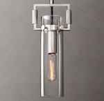 Machinist Glass Cylinder Pendant