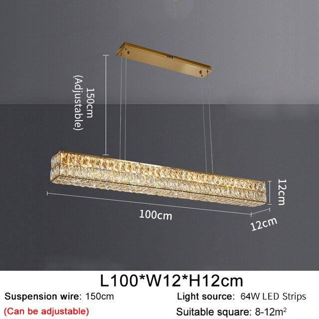 Bacci Crystal Dining Room Chandelier