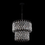 Varaluz Lighting - 345C07CBHG - Windsor 7-Light Chandelier in Glam Style 27.75 Inches Tall and 24.75 Wide