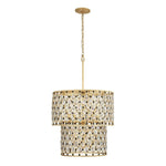 Varaluz Lighting - 345C07CBHG - Windsor 7-Light Chandelier in Glam Style 27.75 Inches Tall and 24.75 Wide