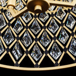 Varaluz Lighting - 345C07CBHG - Windsor 7-Light Chandelier in Glam Style 27.75 Inches Tall and 24.75 Wide