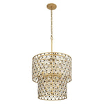 Varaluz Lighting - 345C07CBHG - Windsor 7-Light Chandelier in Glam Style 27.75 Inches Tall and 24.75 Wide