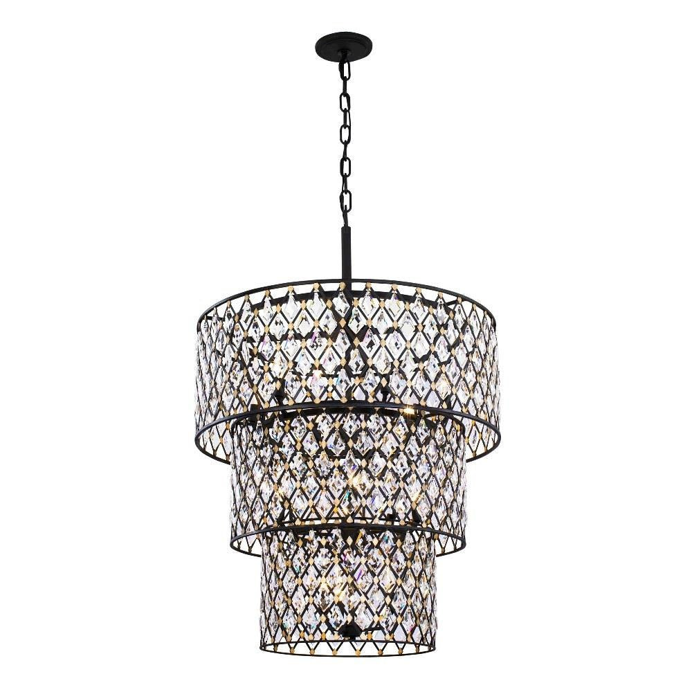 Varaluz Lighting - 345C13CBHG - Windsor 13-Light Chandelier in Glam Style 50.75 Inches Tall and 31.75 Wide