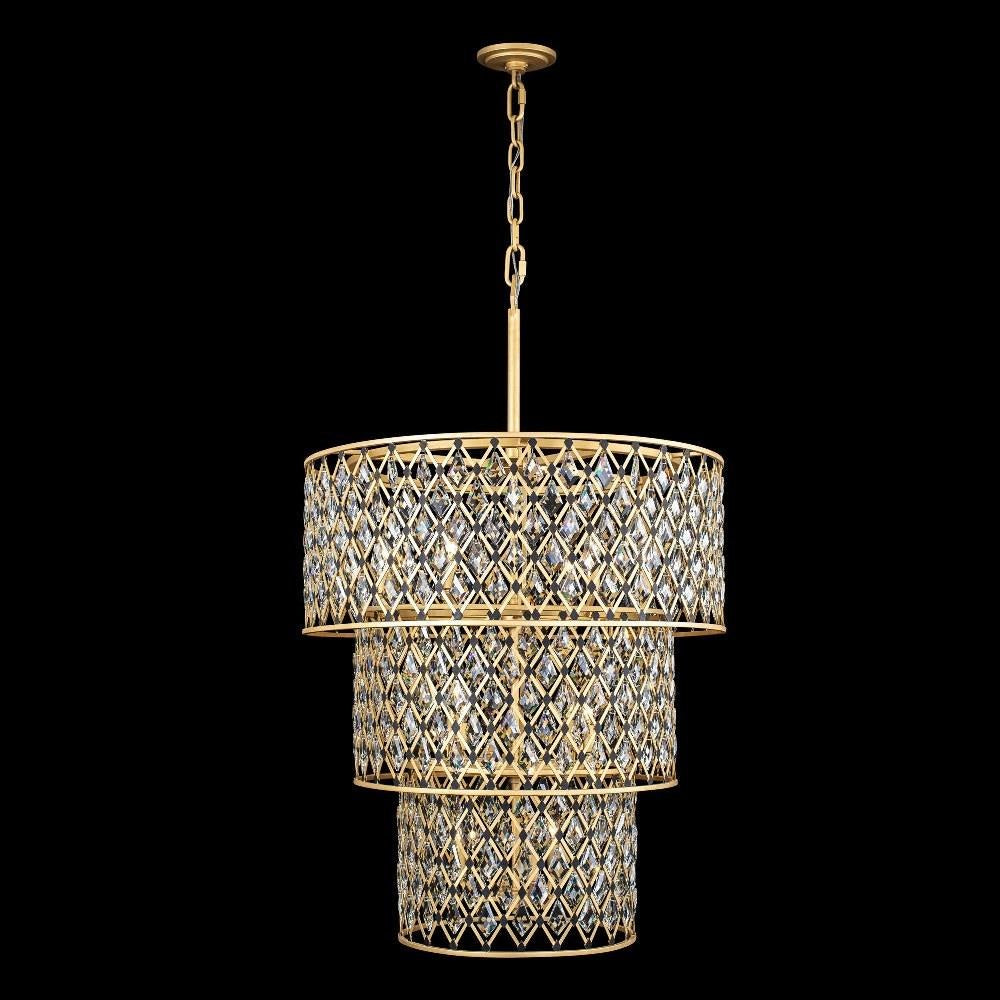Varaluz Lighting - 345C13CBHG - Windsor 13-Light Chandelier in Glam Style 50.75 Inches Tall and 31.75 Wide