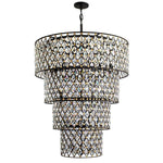 Varaluz Lighting - 345C21FGMB - Windsor 21-Light Chandelier in Glam Style 62 Inches Tall and 40 Wide