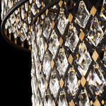Varaluz Lighting - 345C21FGMB - Windsor 21-Light Chandelier in Glam Style 62 Inches Tall and 40 Wide