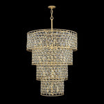 Varaluz Lighting - 345C21FGMB - Windsor 21-Light Chandelier in Glam Style 62 Inches Tall and 40 Wide