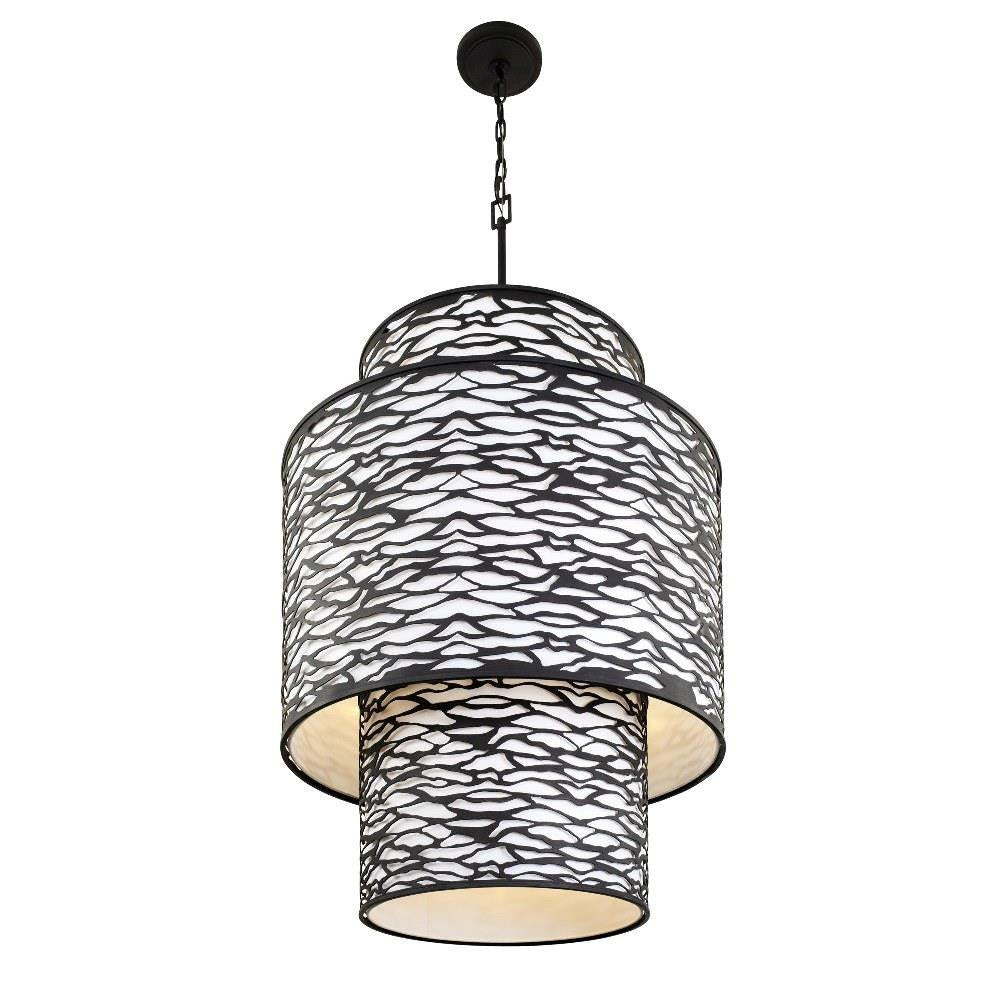 Varaluz Lighting - 348F16CB - Kato 16-Light Chandelier in Second Nature Style 42.5 Inches Tall and 32 Wide