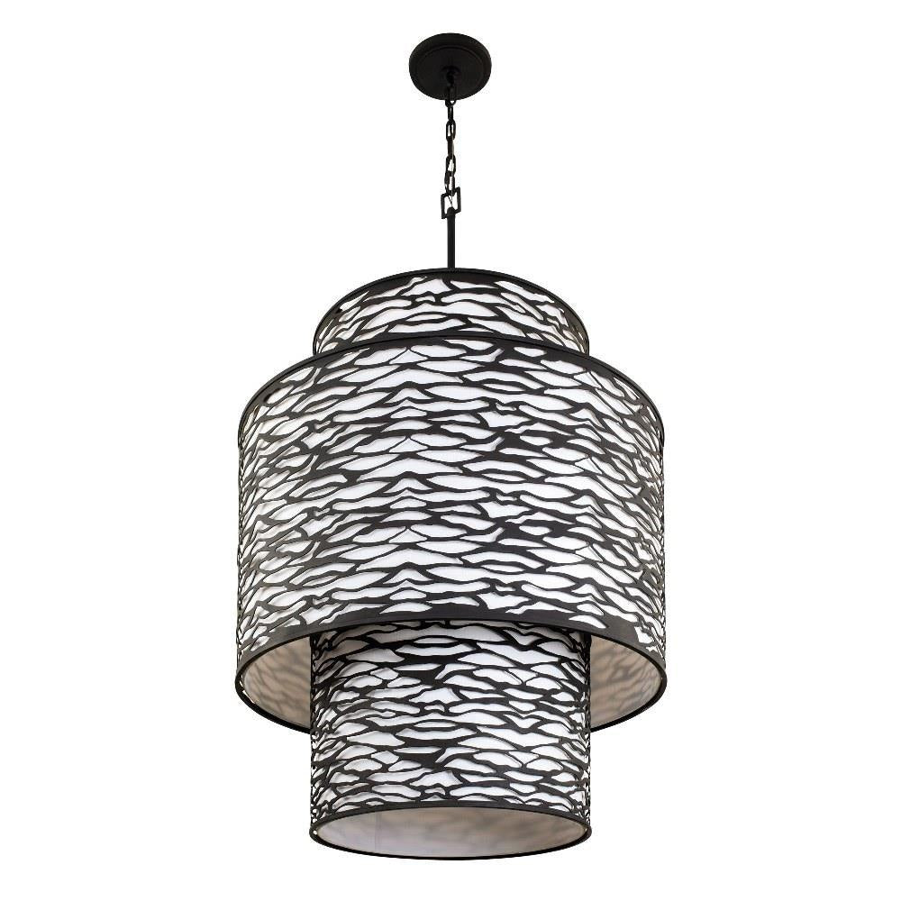 Varaluz Lighting - 348F16CB - Kato 16-Light Chandelier in Second Nature Style 42.5 Inches Tall and 32 Wide