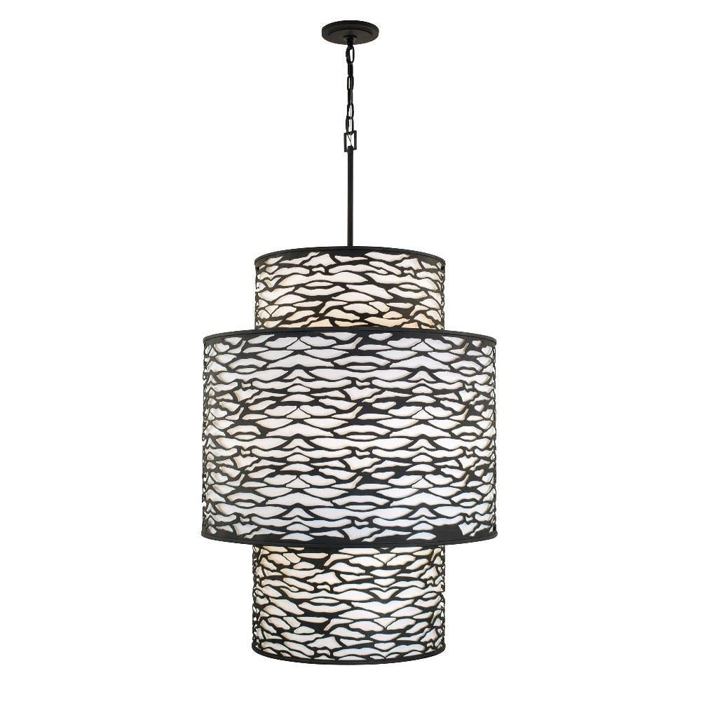 Varaluz Lighting - 348F16CB - Kato 16-Light Chandelier in Second Nature Style 42.5 Inches Tall and 32 Wide