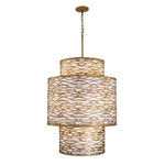 Varaluz Lighting - 348F16CB - Kato 16-Light Chandelier in Second Nature Style 42.5 Inches Tall and 32 Wide