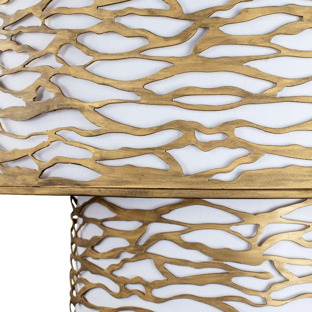 Varaluz Lighting - 348F16CB - Kato 16-Light Chandelier in Second Nature Style 42.5 Inches Tall and 32 Wide