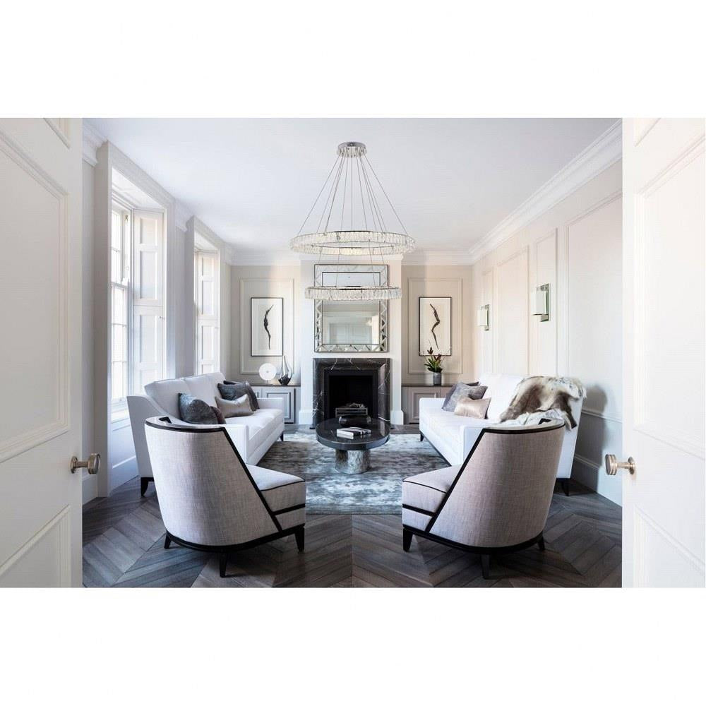 Bailey Street Home - 390-BEL-4181887 - Midland Furlong - 42 Inch 108W LED 2-Tier Chandelier