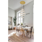 Bailey Street Home - 390-BEL-4182410 - Midland Furlong - 25.6 Inch 103W 5 Led 5-Tier Chandelier